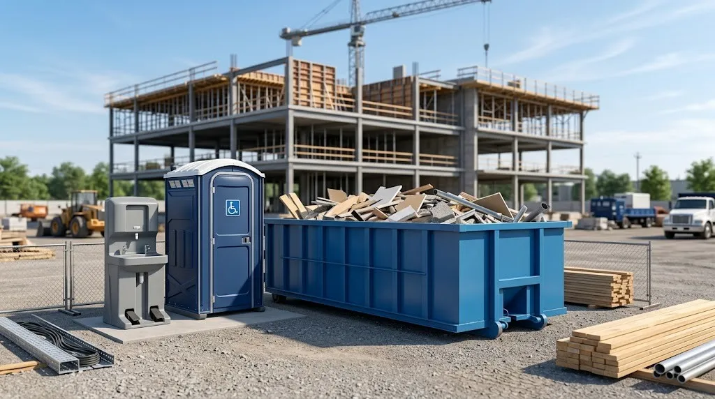 Construction Dumpster Rental in Sterling Heights, MI