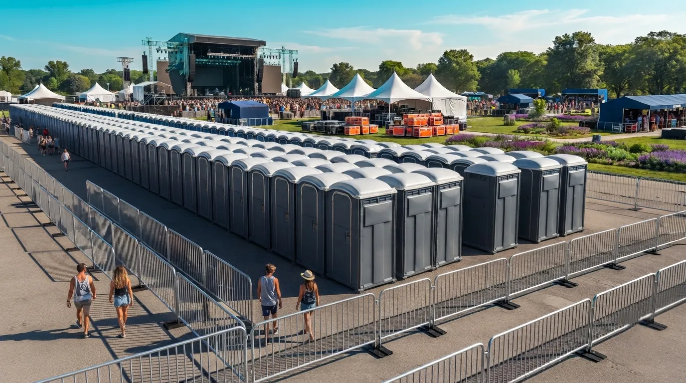 Festival Restroom Rental in Sterling Heights, MI